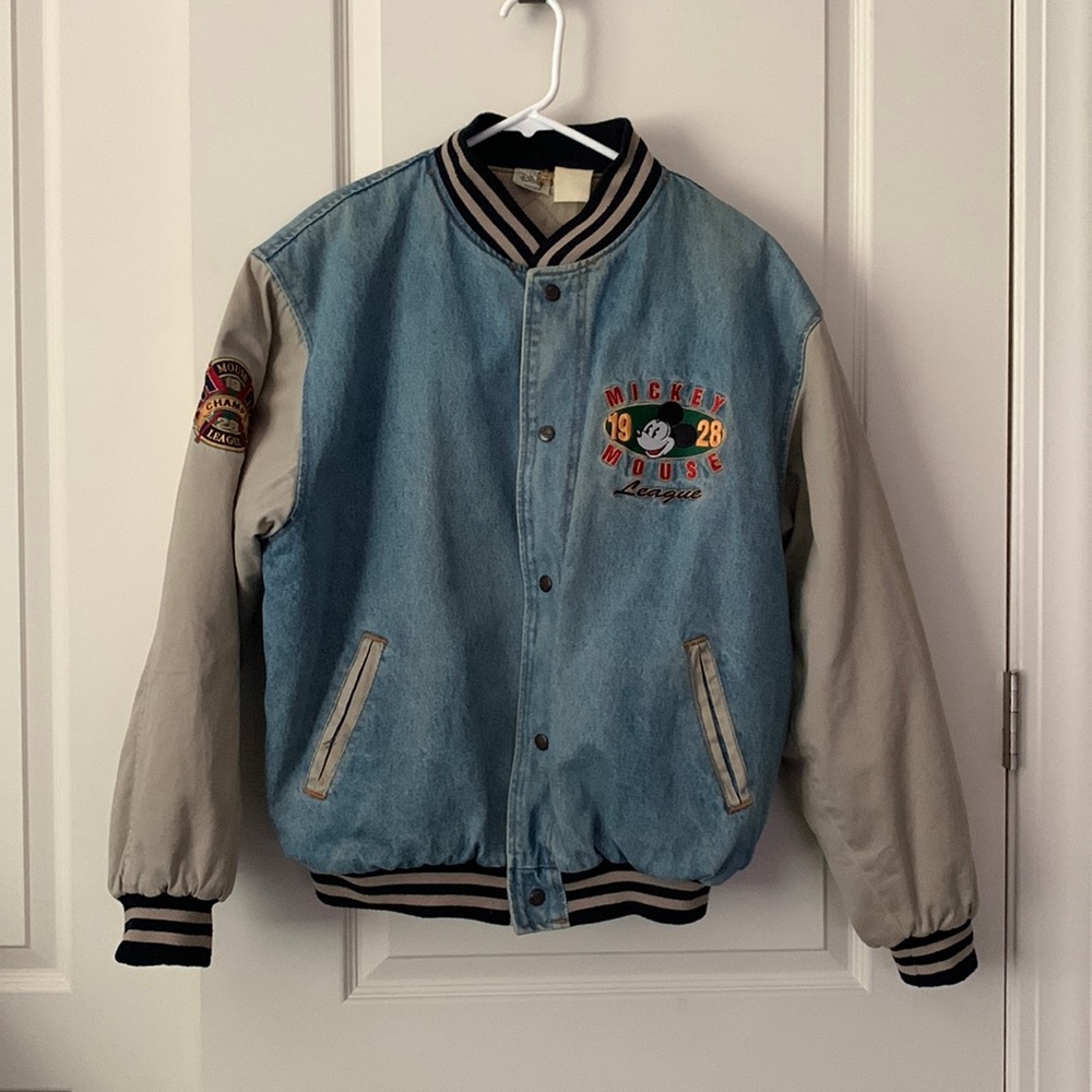 Disney Mickey Mouse League Jacket - Vintage. Adult size unknown